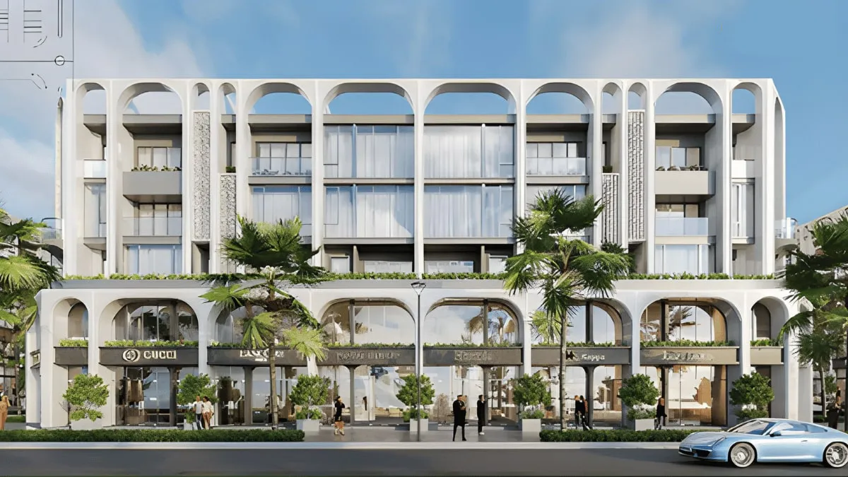 Dòng sản phẩm liền kề thương mại – Phong cách hiện đại tại Emerald Symphony tại Doji Land