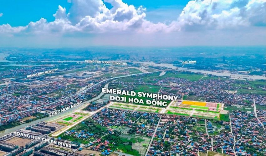Vị trí dự án Doji Emerald Symphony- Doji Hoa Động