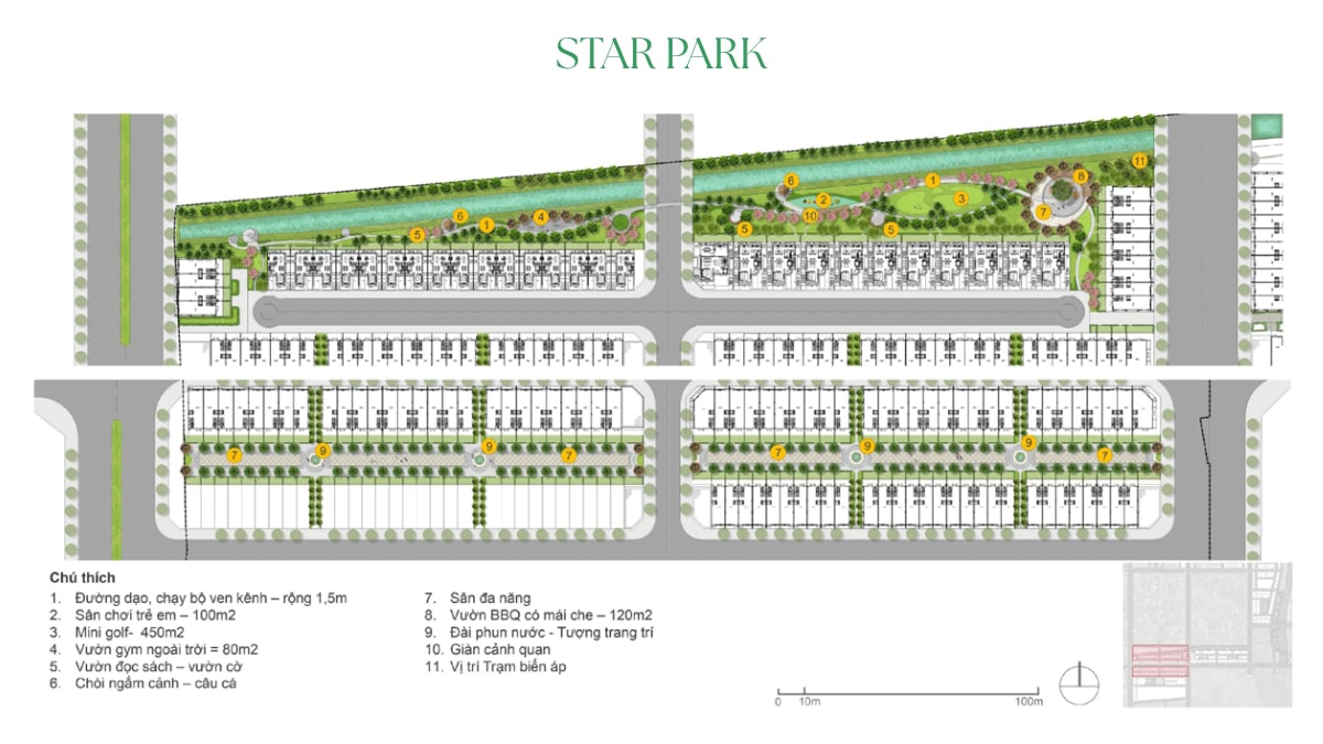 Tiện ích tại Phân Khu Harmoia của dự án Emerald Symphony tại Doji Thủy Nguyên