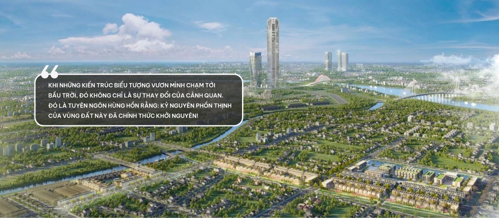 Vị trí dự án Doji Emerald Symphony trong quy hoạch Bắc sông Cấm