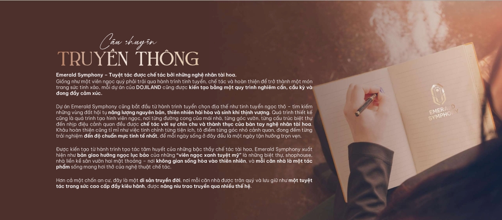 Hệ tiện ích trong tiêu chuẩn vận hành dự án Emerald Symphony hướng tới trải nghiệm sống toàn diện