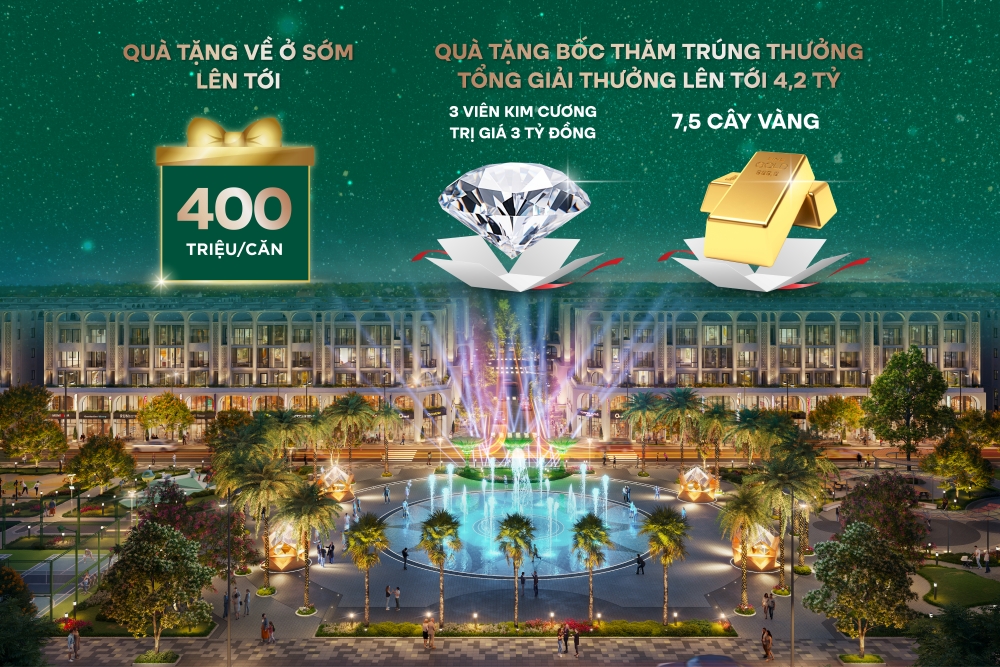 Quà tặng ưu đãi được áp dụng trong chính sách bán hàng Emerald Symphony 2026