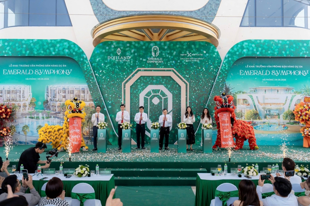 Sự kiện khai trương văn phòng bán hàng Emerald Symphony: Dấu ấn khởi đầu cho chuẩn sống mới giữa lòng Thủy Nguyên