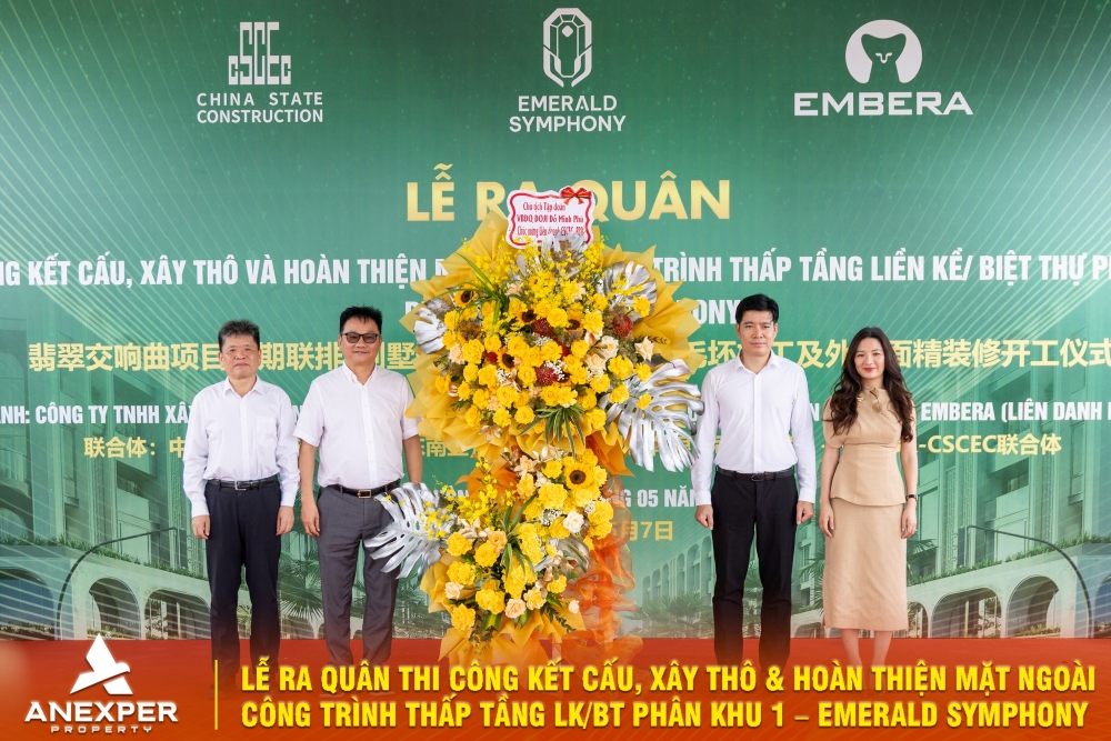 Tổng thầu quốc tế và tiêu chuẩn thi công – Yếu tố nâng tầm chất lượng Emerald Symphony